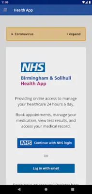 Birmingham/Solihull Health App android App screenshot 6